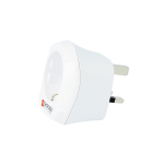 Bild på reseadapter som passar eluttag av typ G